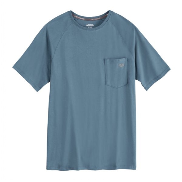 Workwear Outfitters Perform Cooling Tee Dusty Blue, 2XL S600DL-RG-2XL